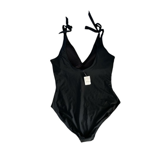 J. Crew Factory One Piece Black Swimsuit, Size XL - Picture 4 of 8